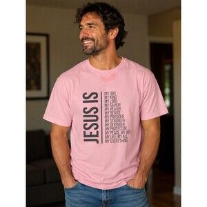 Jesus Is My God King T-shirt, Christian Savior Tee My Everything Unisex Shirt XL